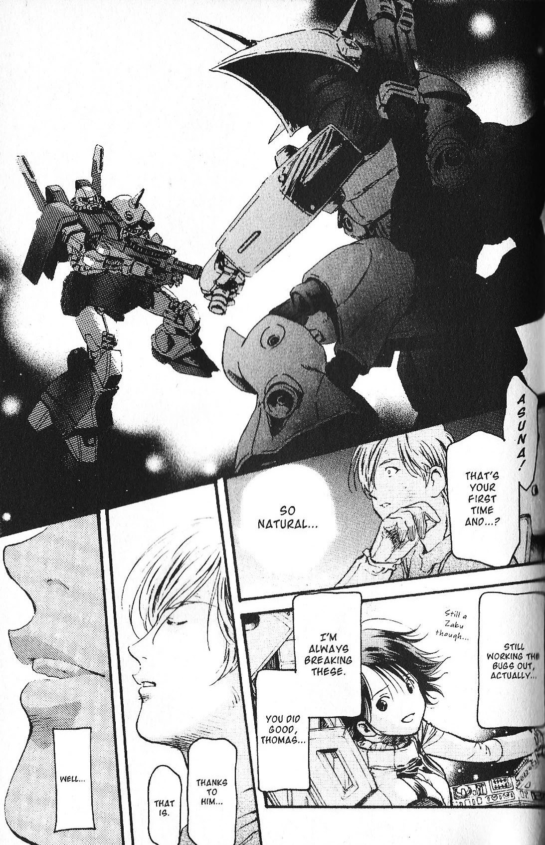 Kidou Senshi Gundam: Ecole du Ciel Chapter 30 page 19 - Chapter 30: Talent