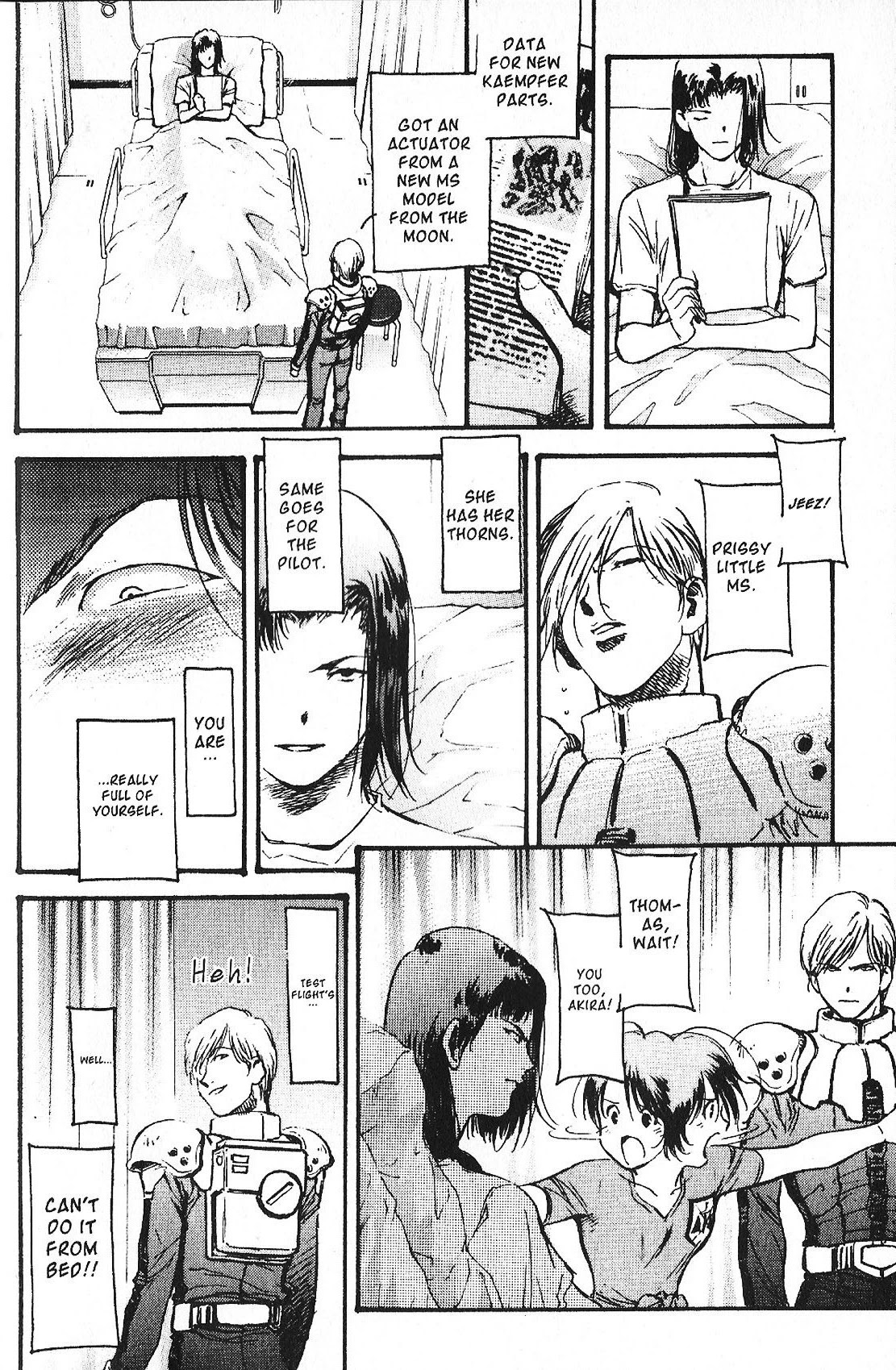 Kidou Senshi Gundam: Ecole du Ciel Chapter 30 page 6 - Chapter 30: Talent