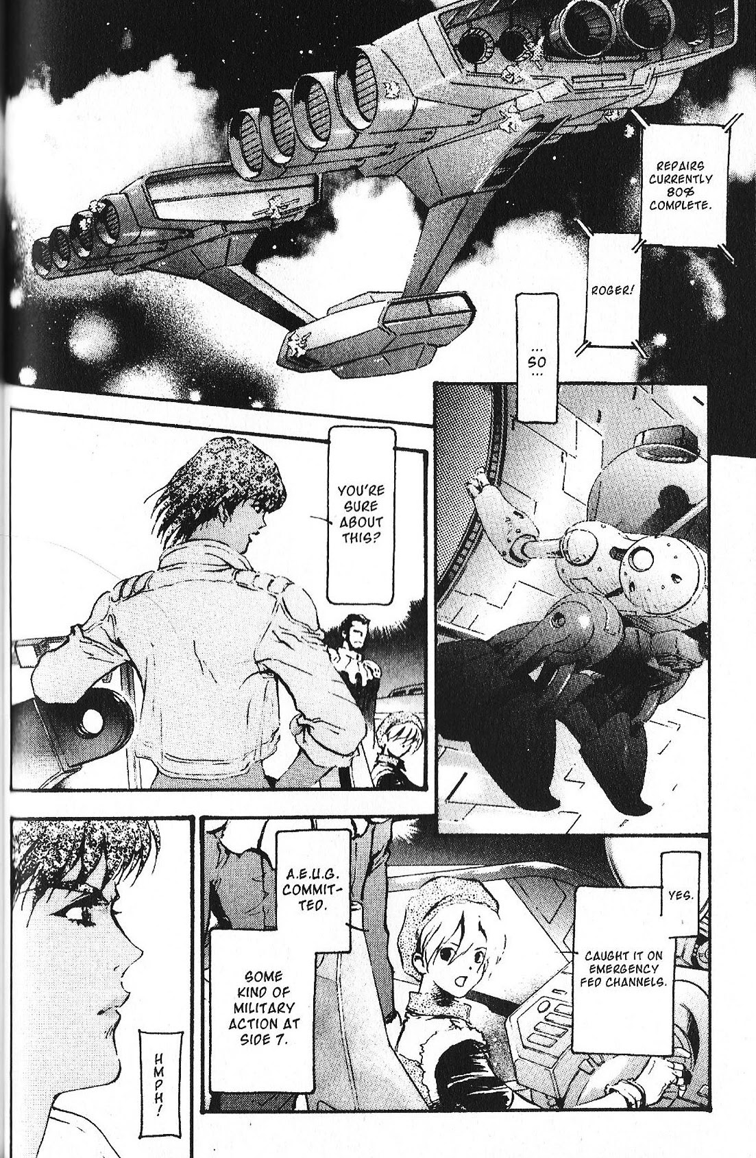 Kidou Senshi Gundam: Ecole du Ciel Chapter 31 page 2 - Chapter 31: Bonds