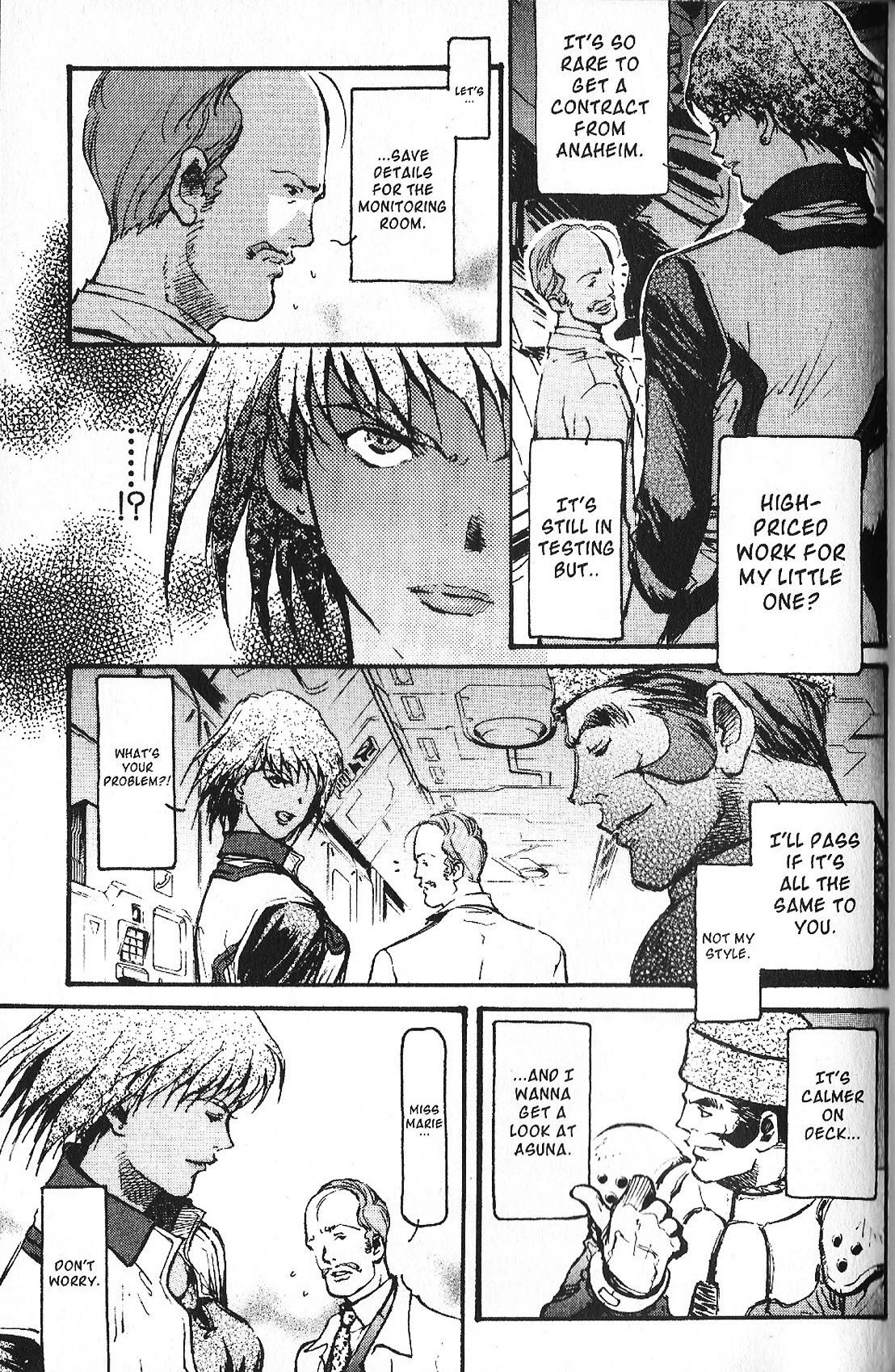 Kidou Senshi Gundam: Ecole du Ciel Chapter 32 page 9 - Chapter 32: Trial