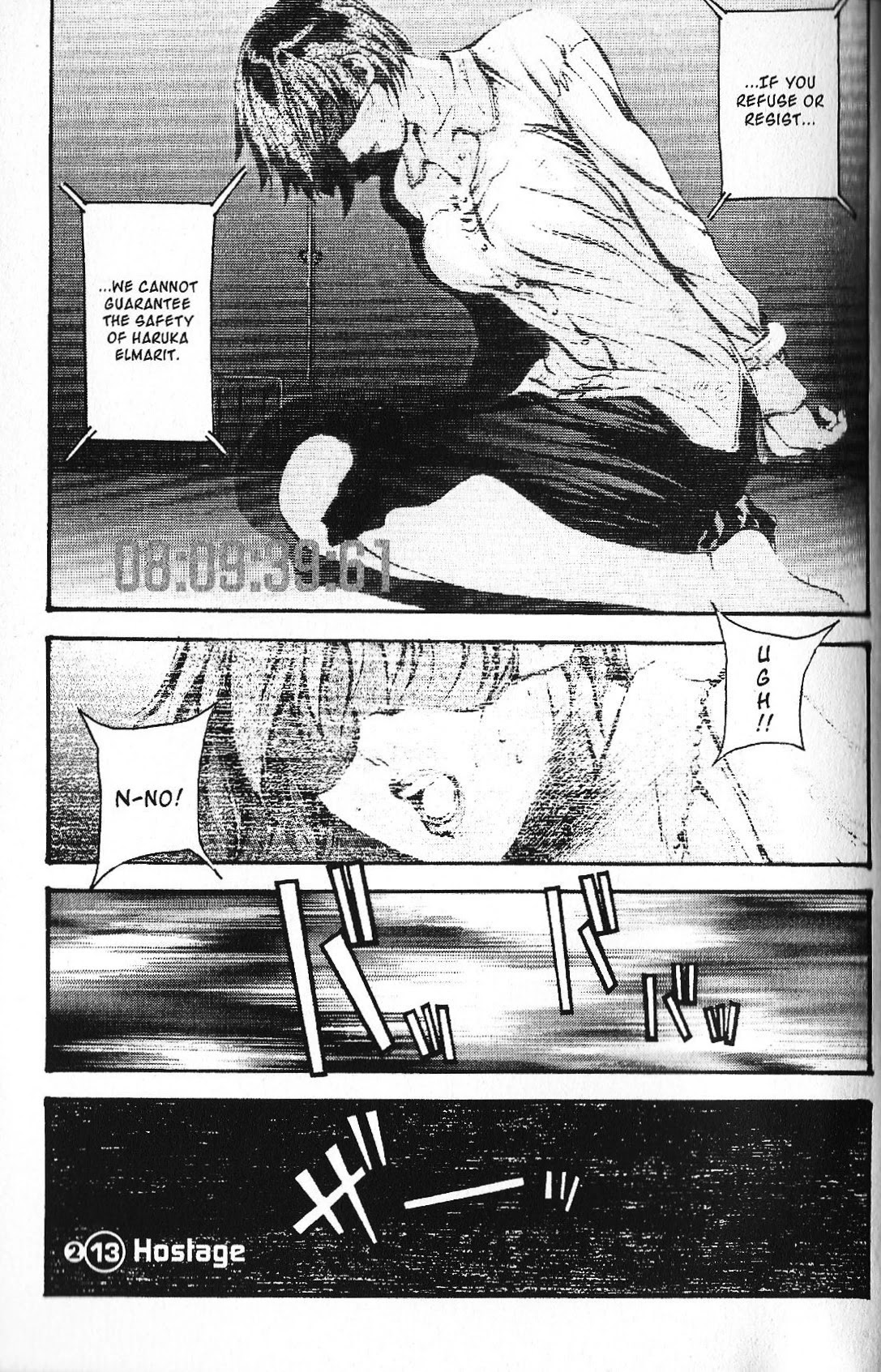 Kidou Senshi Gundam: Ecole du Ciel Chapter 35 page 1 - Chapter 35: Hostage