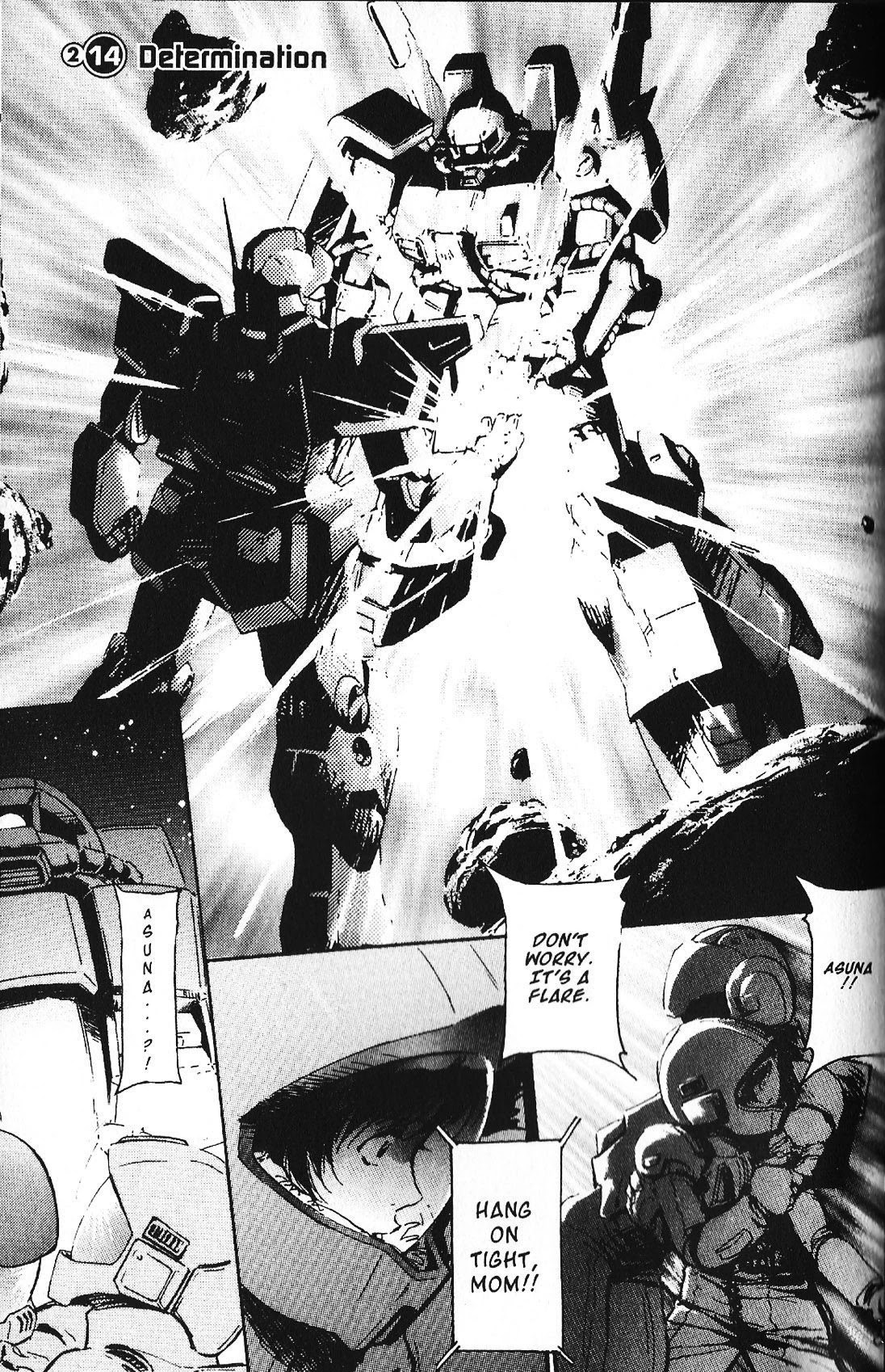 Kidou Senshi Gundam: Ecole du Ciel Chapter 36 page 1 - Chapter 36: Determination