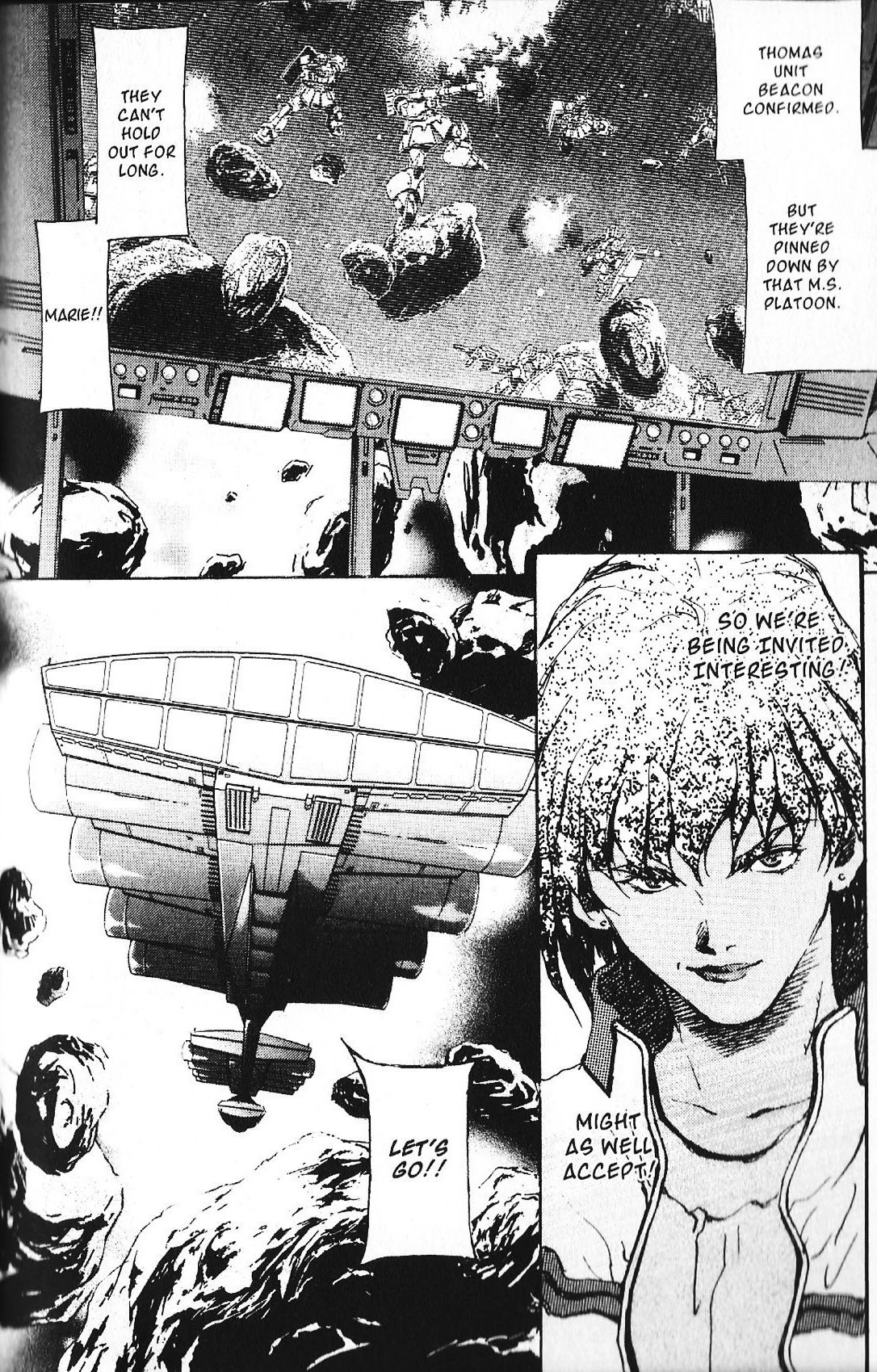 Kidou Senshi Gundam: Ecole du Ciel Chapter 36 page 15 - Chapter 36: Determination