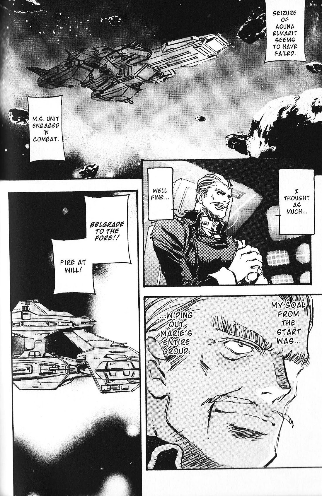 Kidou Senshi Gundam: Ecole du Ciel Chapter 36 page 5 - Chapter 36: Determination