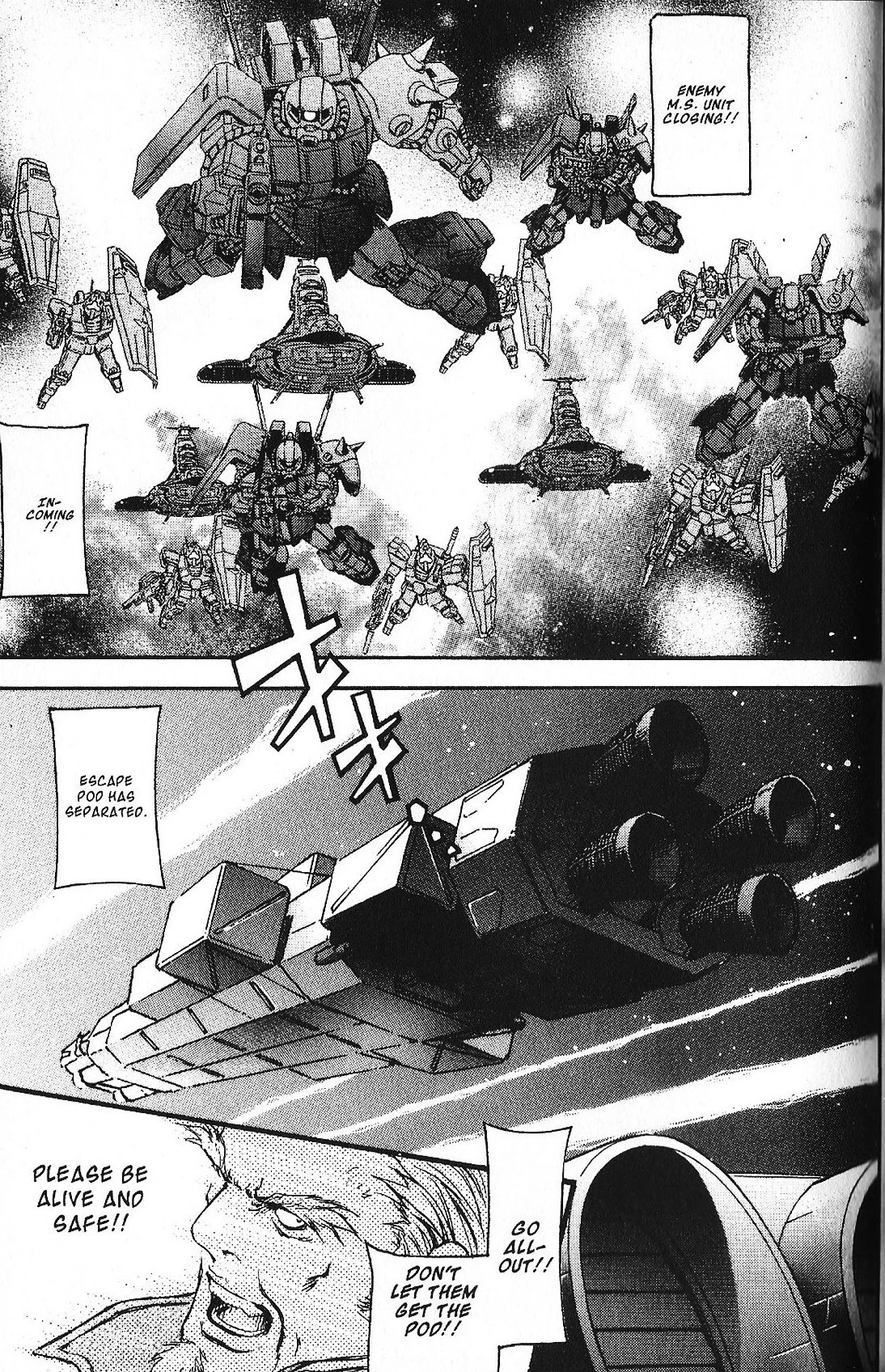 Kidou Senshi Gundam: Ecole du Ciel Chapter 37 page 30 - Chapter 37: Escape
