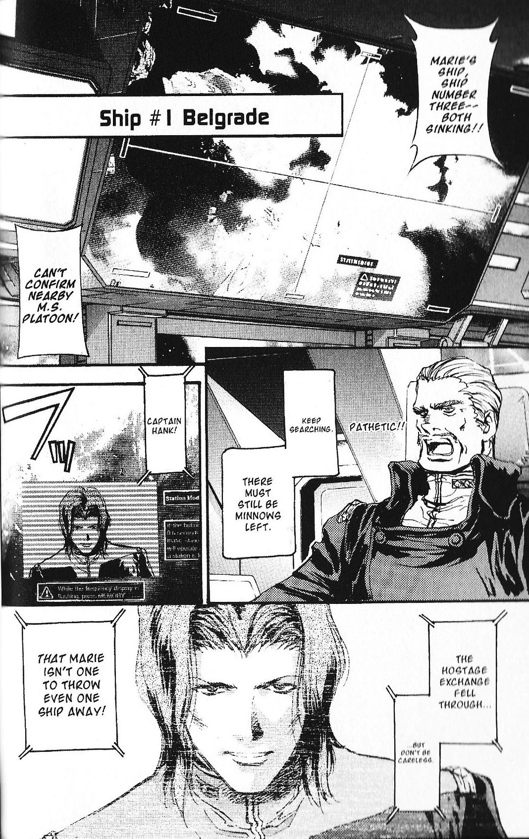 Kidou Senshi Gundam: Ecole du Ciel Chapter 37 page 5 - Chapter 37: Escape