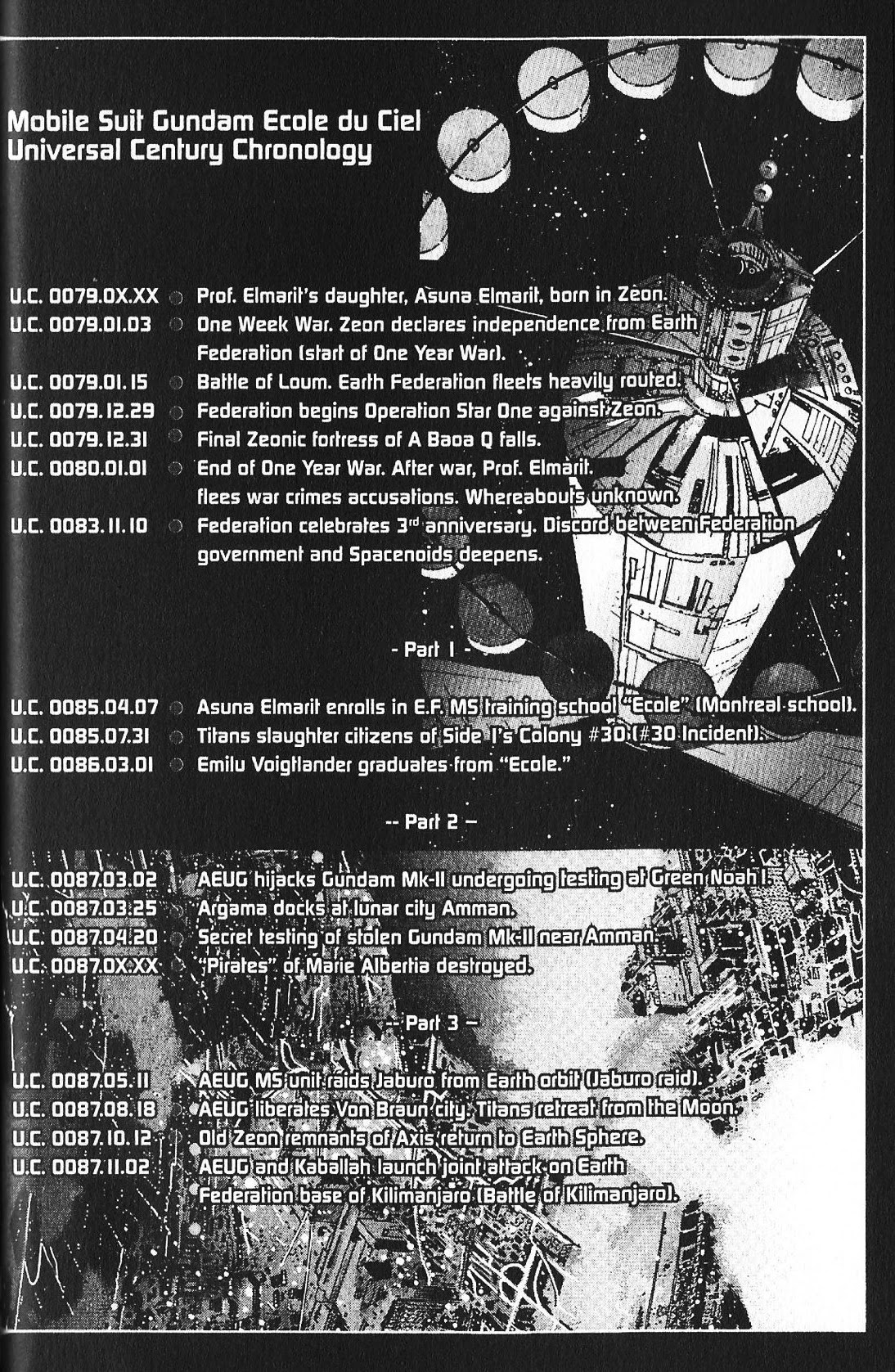 Kidou Senshi Gundam: Ecole du Ciel Chapter 39 page 1 - Chapter 39: Dakar