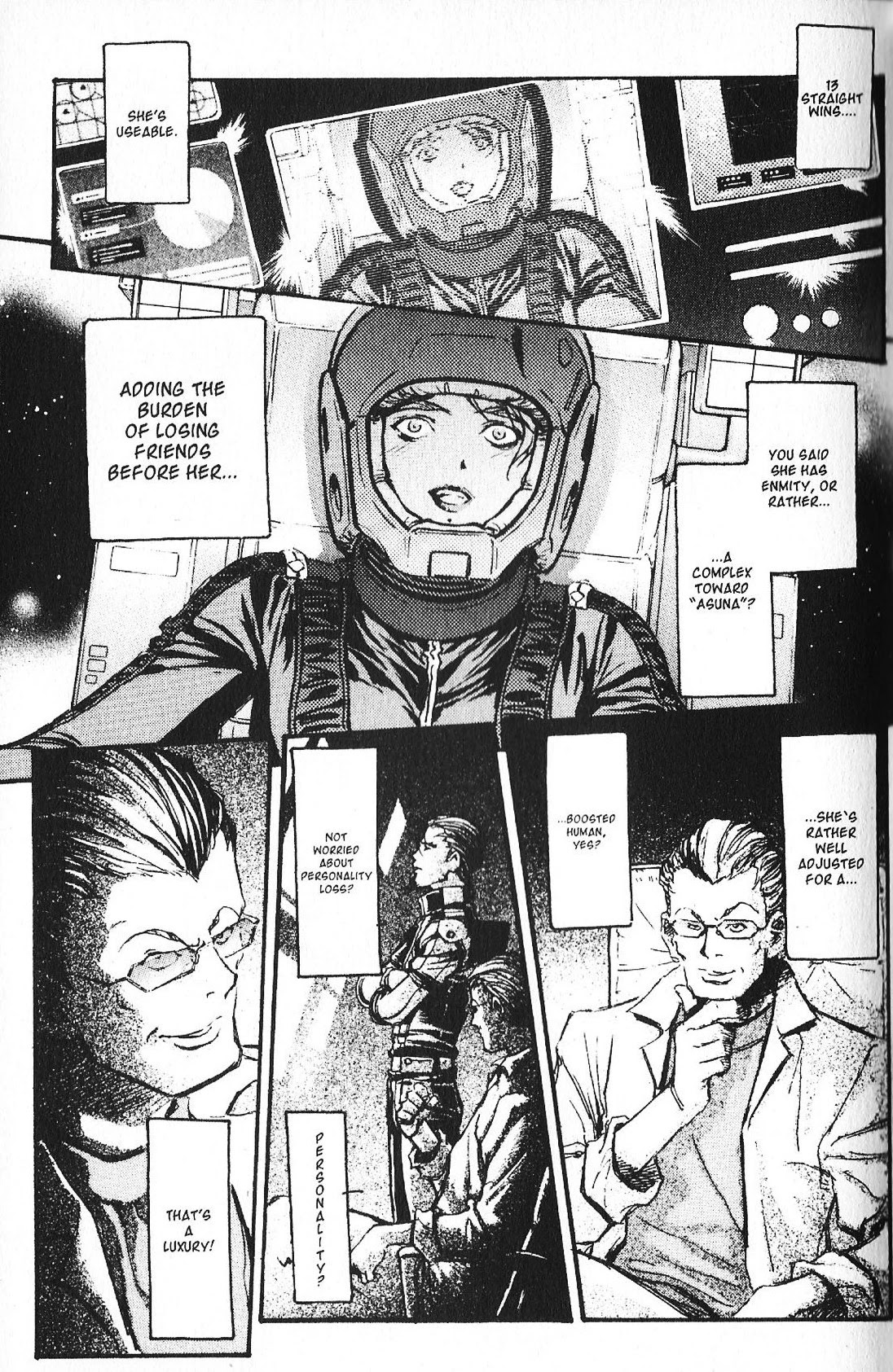 Kidou Senshi Gundam: Ecole du Ciel Chapter 41 page 11 - Chapter 41: Boosted Human