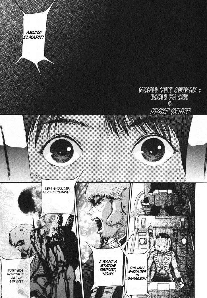 Kidou Senshi Gundam: Ecole du Ciel Chapter 5 page 1 - Chapter 5: Right Stuff