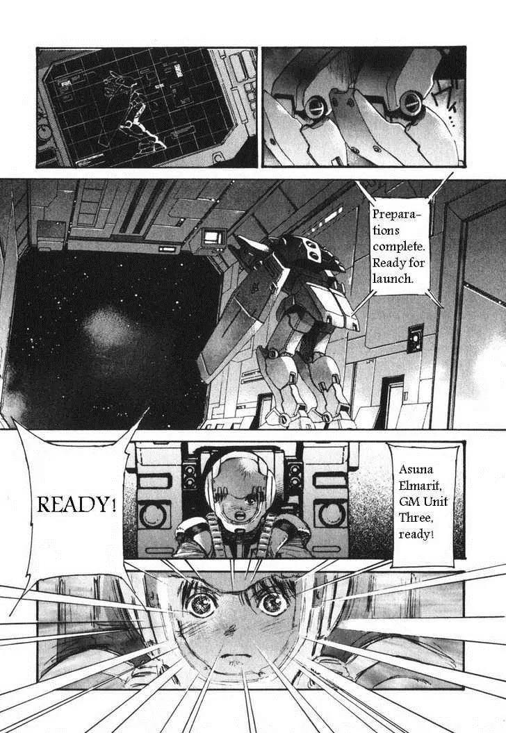 Kidou Senshi Gundam: Ecole du Ciel Chapter 9 page 15 - Chapter 9: Space Maneuvers
