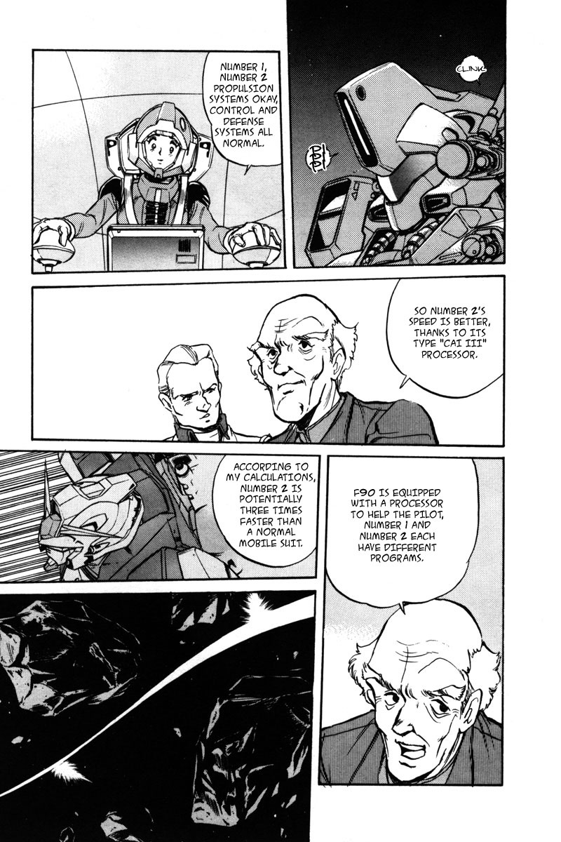 Kidou Senshi Gundam F90 Chapter 1.2 page 8 - Chapter 1 v2 : Encounter