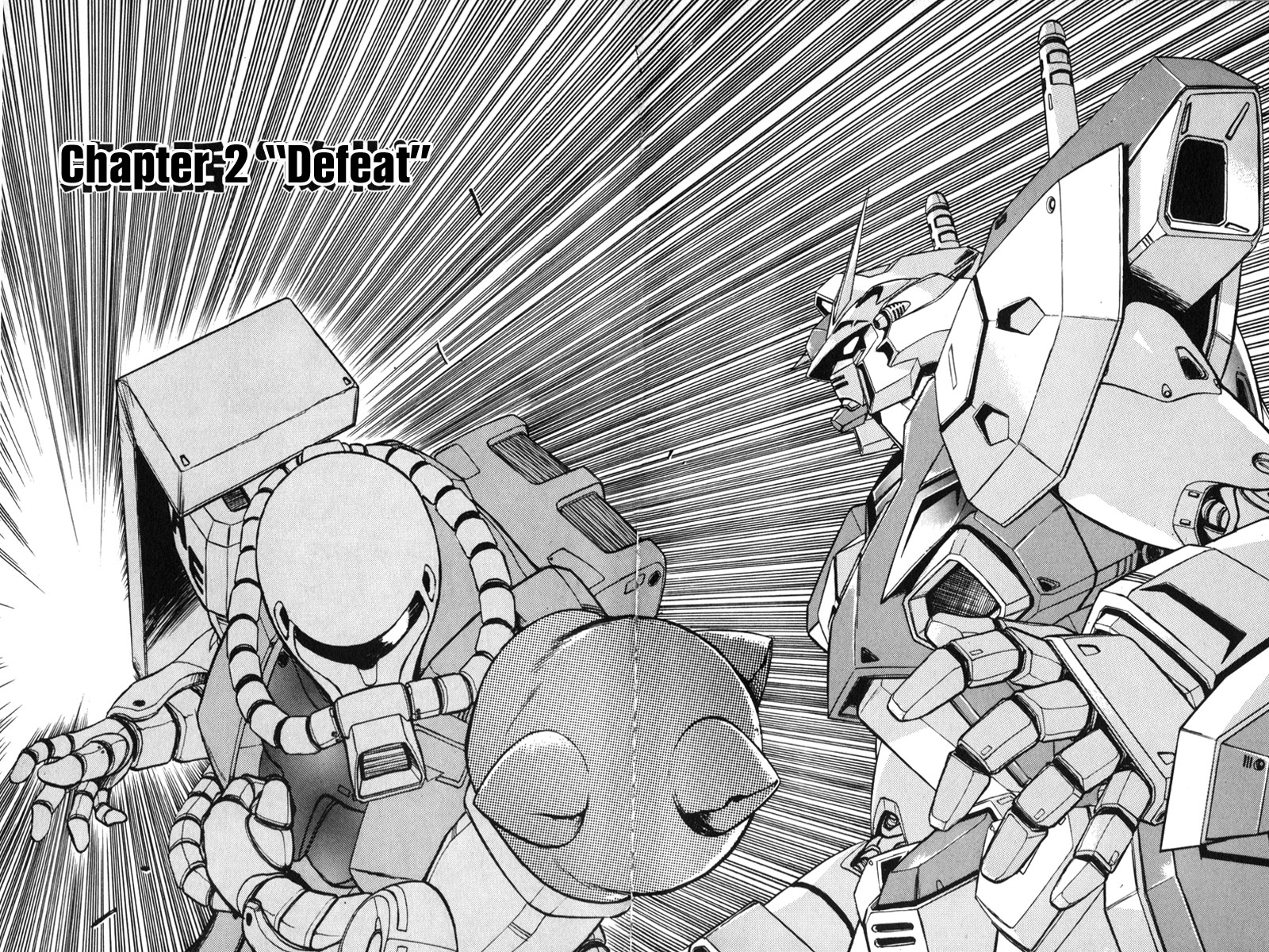 Kidou Senshi Gundam F90 Chapter 2.2 page 2 - Chapter 2 v2 : DEFEAT