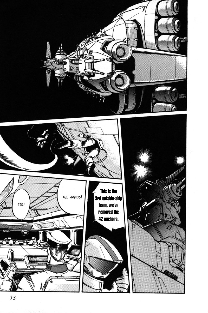 Kidou Senshi Gundam F90 Chapter 3.2 page 1 - Chapter 3 v2 : DEPARTURE