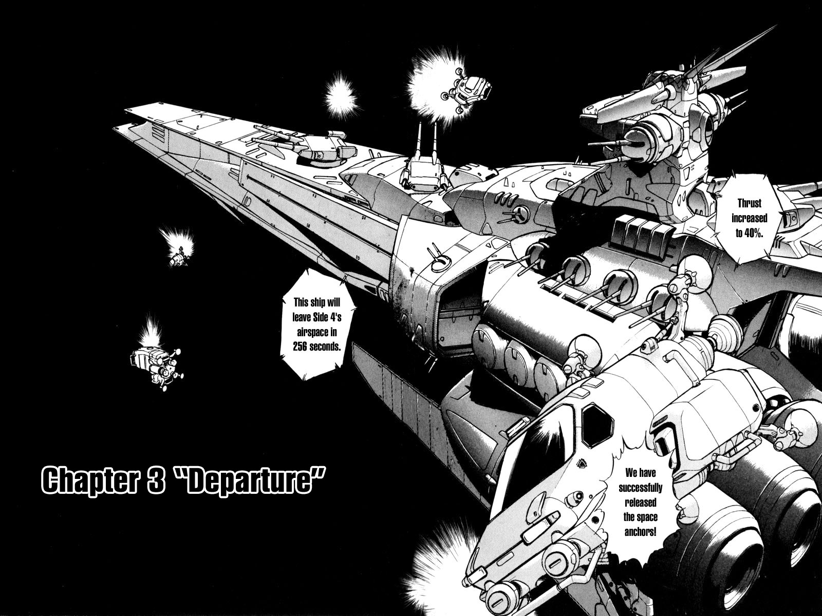Kidou Senshi Gundam F90 Chapter 3.2 page 2 - Chapter 3 v2 : DEPARTURE