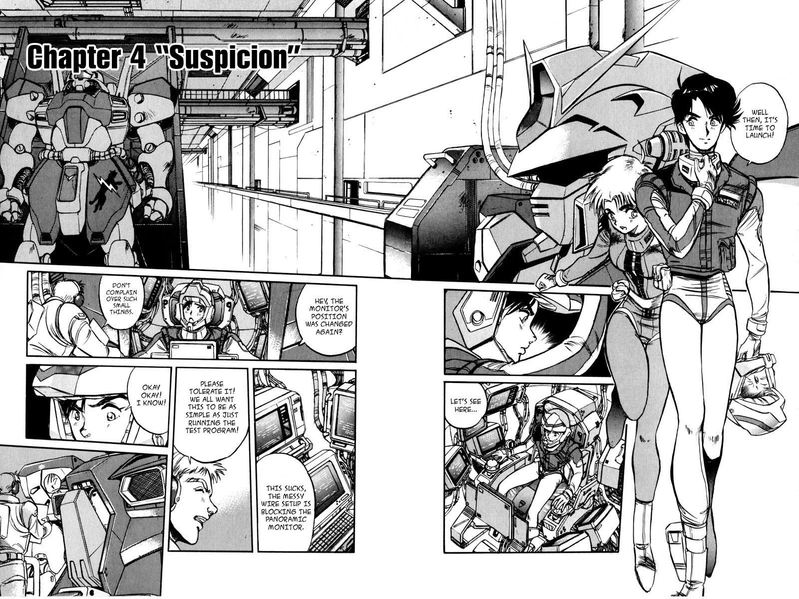 Kidou Senshi Gundam F90 Chapter 4.2 page 2 - Chapter 4 v2 : SUSPICION