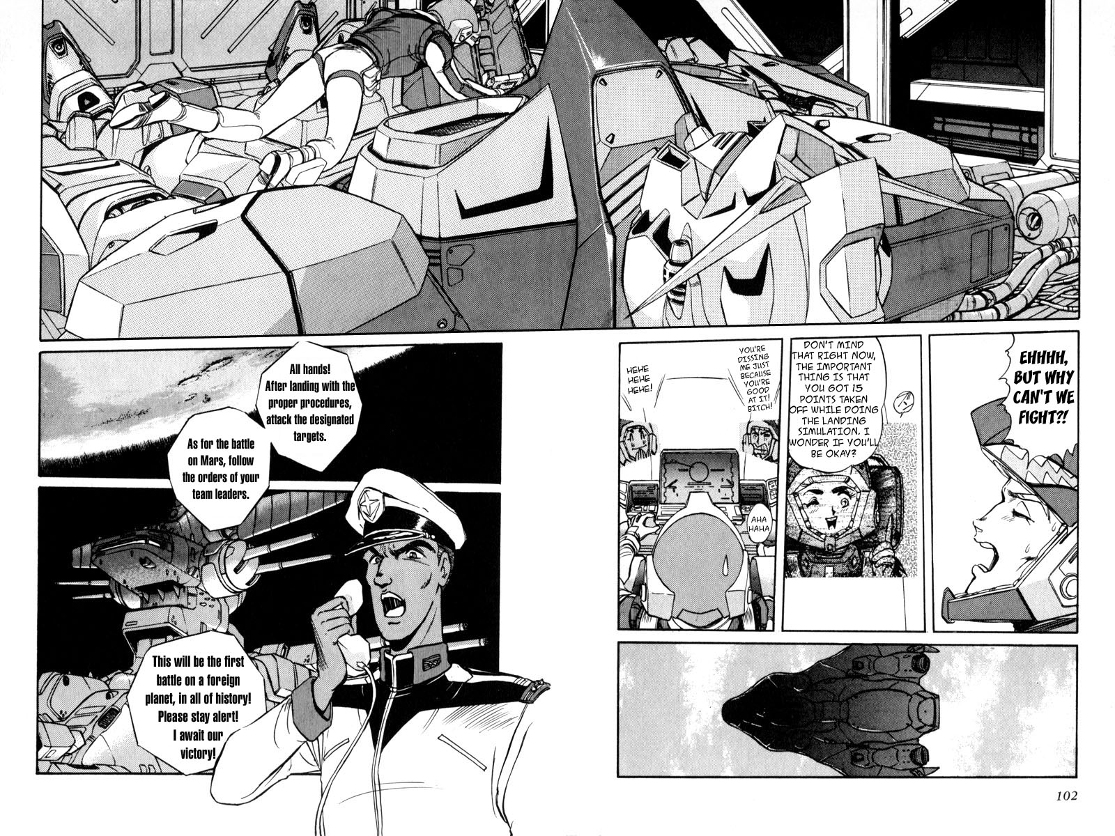 Kidou Senshi Gundam F90 Chapter 5.2 page 16 - Chapter 5 v2 : MARS SPHERE