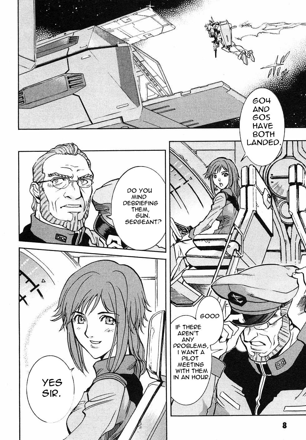 Kidou Senshi Gundam Gaiden - Sora, Senku no Hate ni... Chapter 1.2 page 10 - Chapter 1 v2 : OPERATION 1 - First Battle