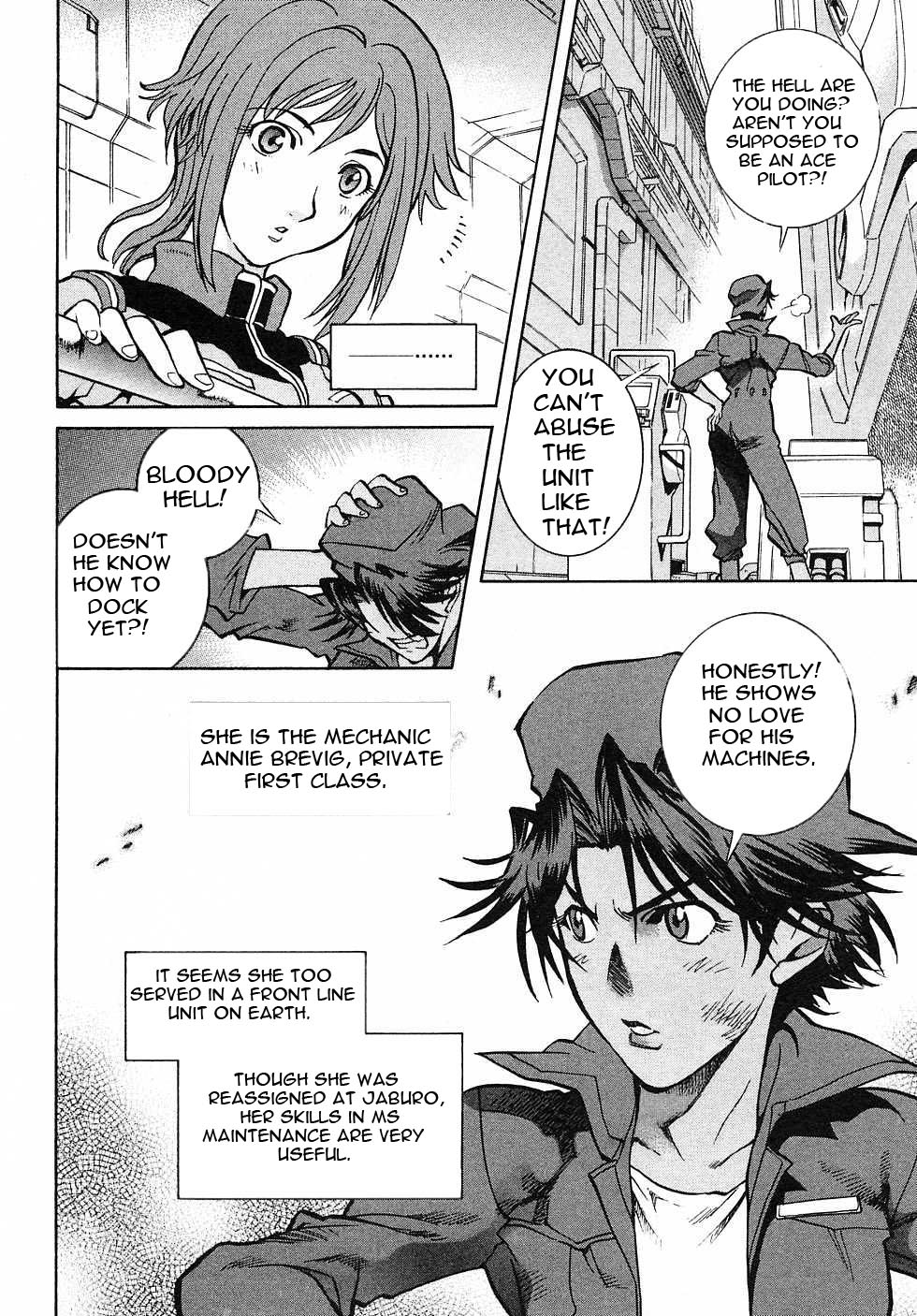Kidou Senshi Gundam Gaiden - Sora, Senku no Hate ni... Chapter 1.2 page 14 - Chapter 1 v2 : OPERATION 1 - First Battle