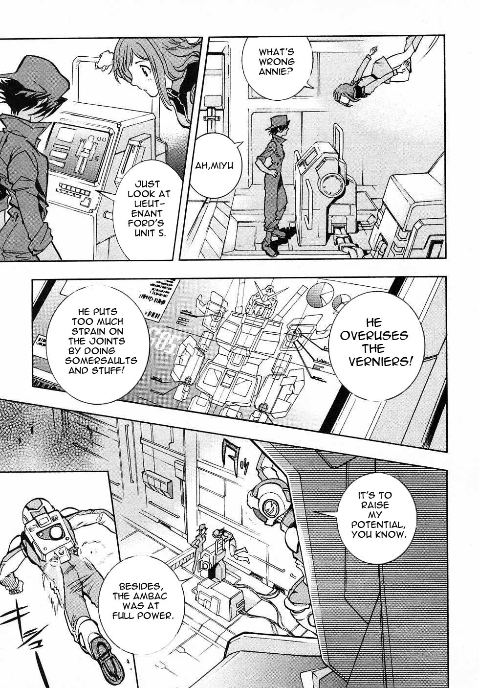 Kidou Senshi Gundam Gaiden - Sora, Senku no Hate ni... Chapter 1.2 page 15 - Chapter 1 v2 : OPERATION 1 - First Battle