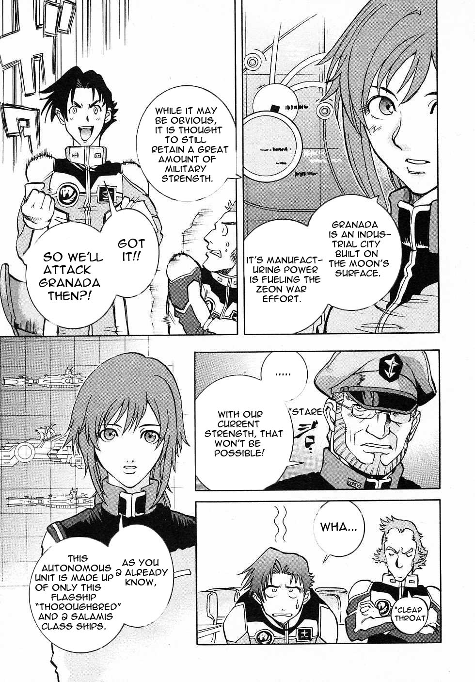 Kidou Senshi Gundam Gaiden - Sora, Senku no Hate ni... Chapter 1.2 page 23 - Chapter 1 v2 : OPERATION 1 - First Battle