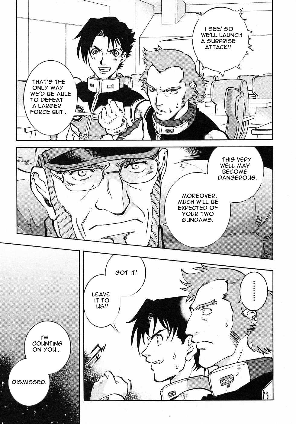 Kidou Senshi Gundam Gaiden - Sora, Senku no Hate ni... Chapter 1.2 page 25 - Chapter 1 v2 : OPERATION 1 - First Battle