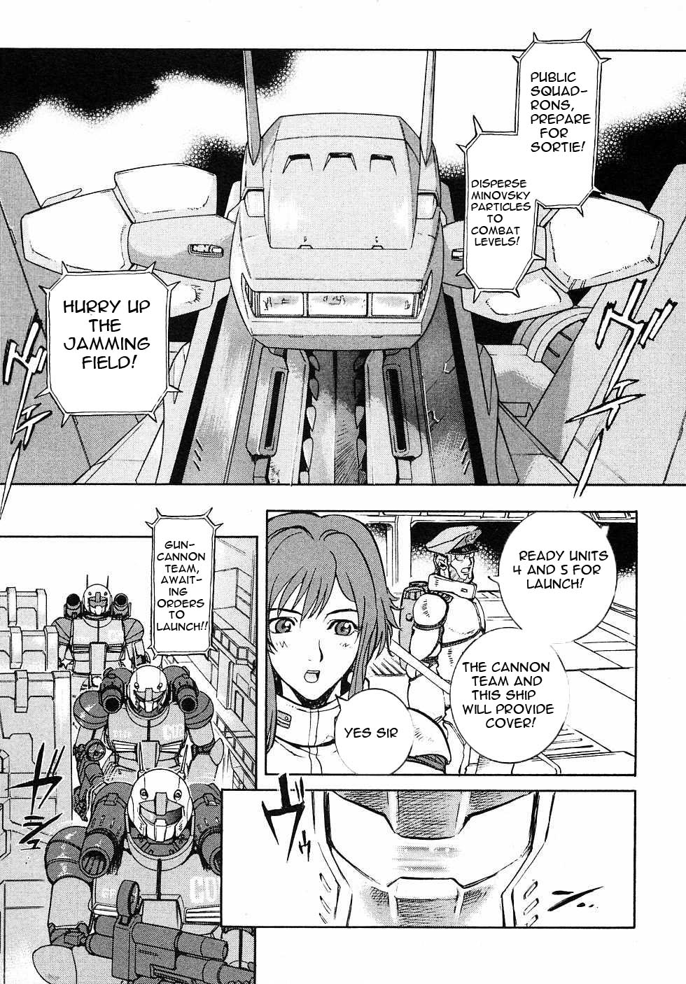 Kidou Senshi Gundam Gaiden - Sora, Senku no Hate ni... Chapter 1.2 page 31 - Chapter 1 v2 : OPERATION 1 - First Battle