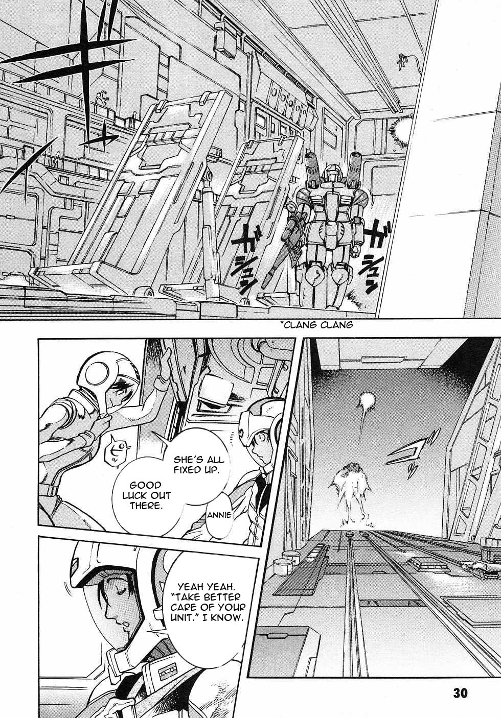 Kidou Senshi Gundam Gaiden - Sora, Senku no Hate ni... Chapter 1.2 page 32 - Chapter 1 v2 : OPERATION 1 - First Battle