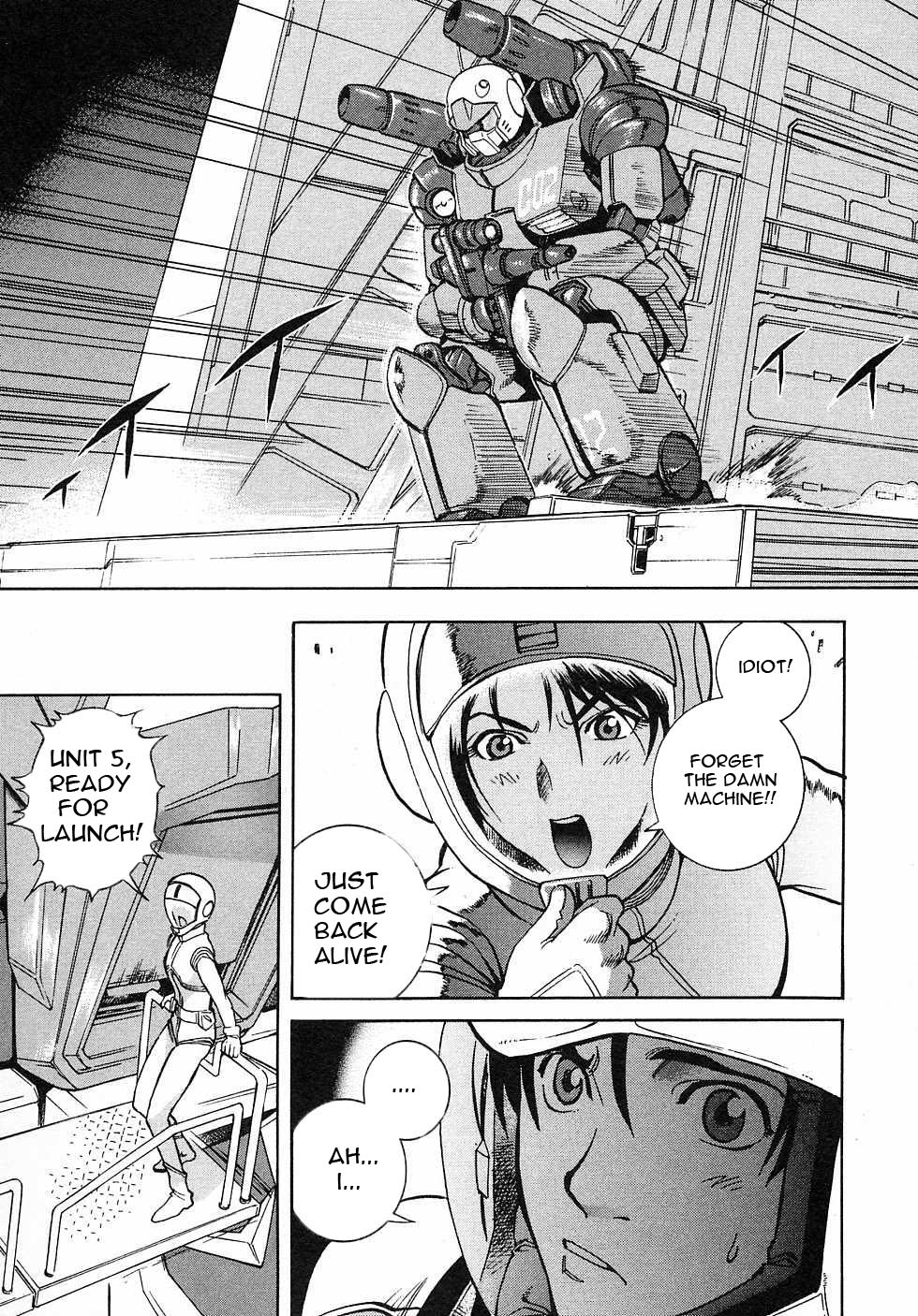 Kidou Senshi Gundam Gaiden - Sora, Senku no Hate ni... Chapter 1.2 page 33 - Chapter 1 v2 : OPERATION 1 - First Battle