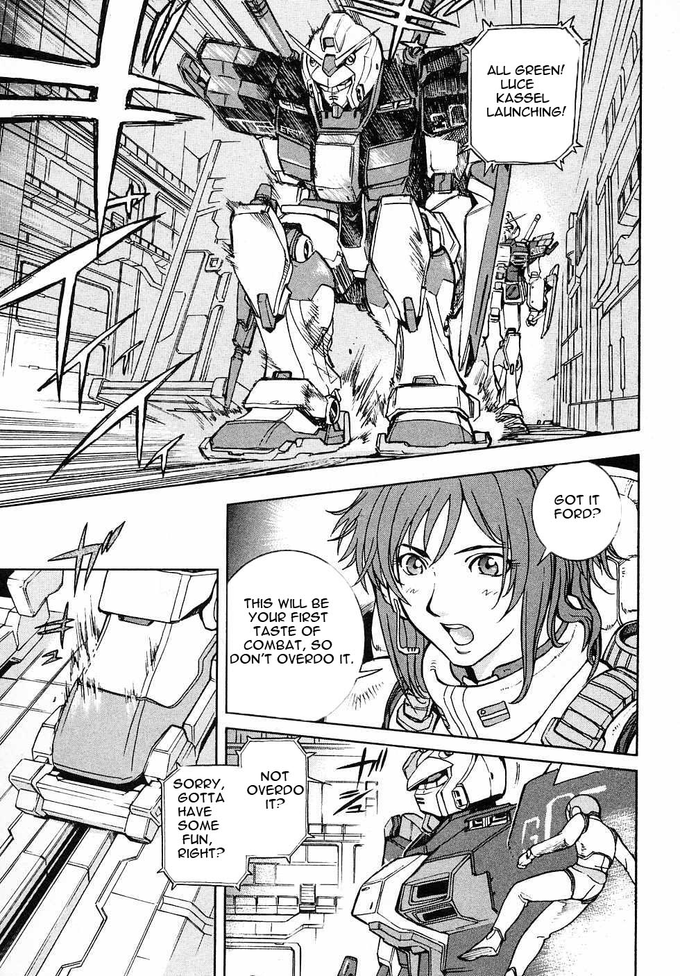 Kidou Senshi Gundam Gaiden - Sora, Senku no Hate ni... Chapter 1.2 page 35 - Chapter 1 v2 : OPERATION 1 - First Battle