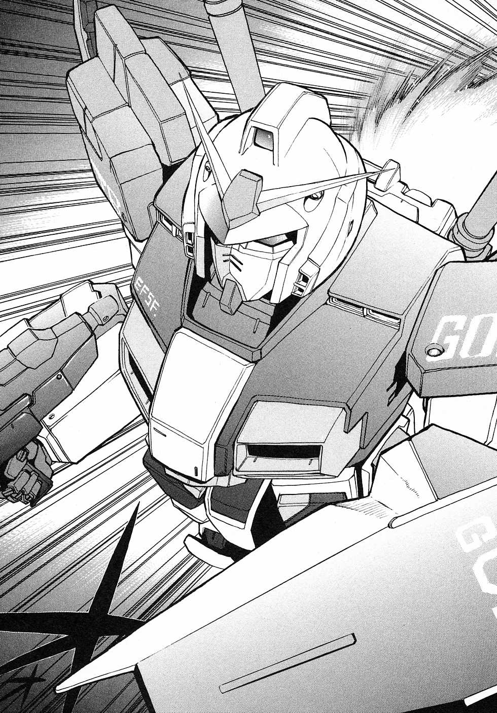 Kidou Senshi Gundam Gaiden - Sora, Senku no Hate ni... Chapter 1.2 page 37 - Chapter 1 v2 : OPERATION 1 - First Battle