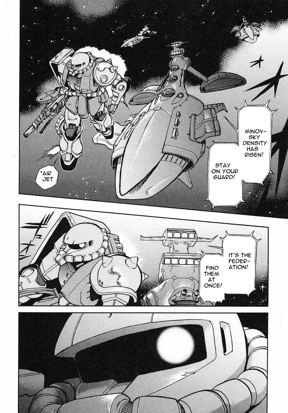 Kidou Senshi Gundam Gaiden - Sora, Senku no Hate ni... Chapter 1.2 page 40 - Chapter 1 v2 : OPERATION 1 - First Battle