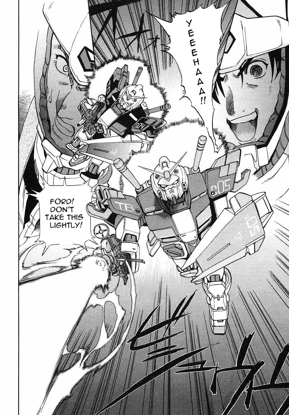 Kidou Senshi Gundam Gaiden - Sora, Senku no Hate ni... Chapter 1.2 page 42 - Chapter 1 v2 : OPERATION 1 - First Battle