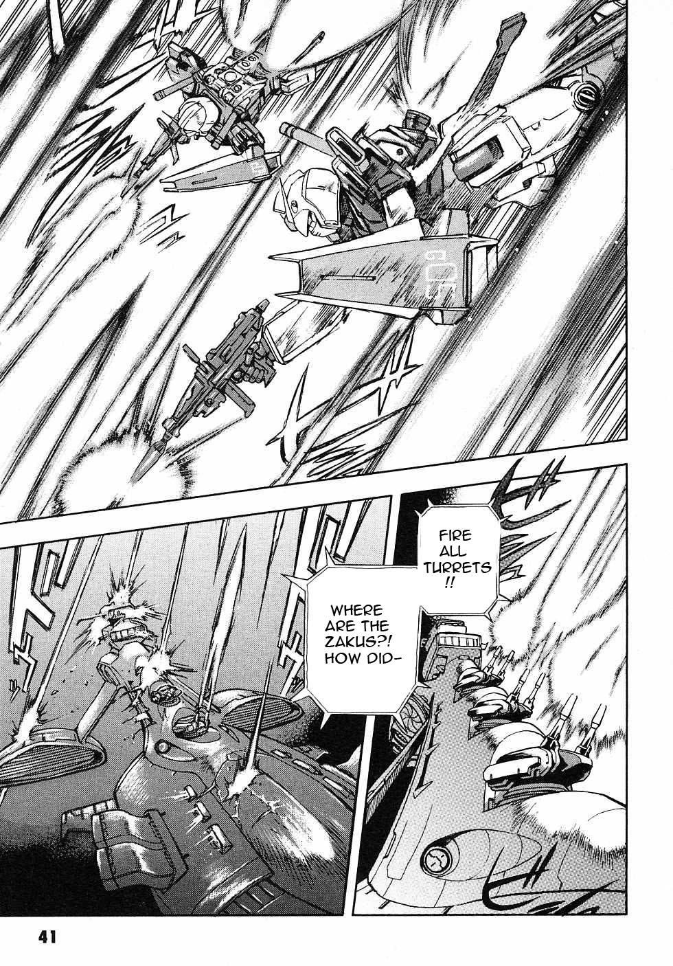 Kidou Senshi Gundam Gaiden - Sora, Senku no Hate ni... Chapter 1.2 page 43 - Chapter 1 v2 : OPERATION 1 - First Battle