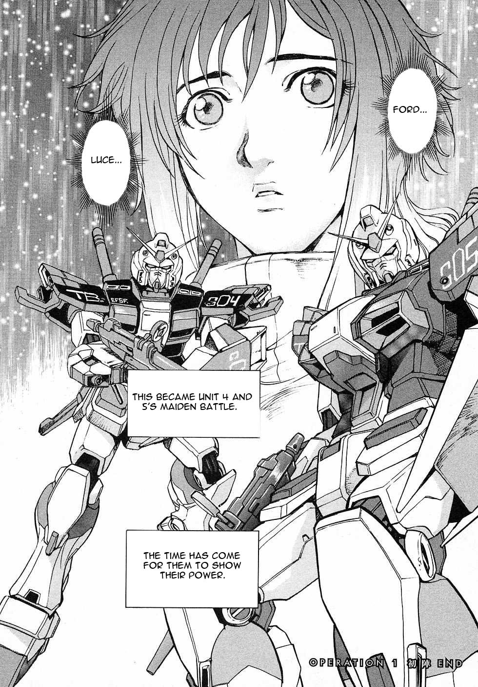 Kidou Senshi Gundam Gaiden - Sora, Senku no Hate ni... Chapter 1.2 page 48 - Chapter 1 v2 : OPERATION 1 - First Battle