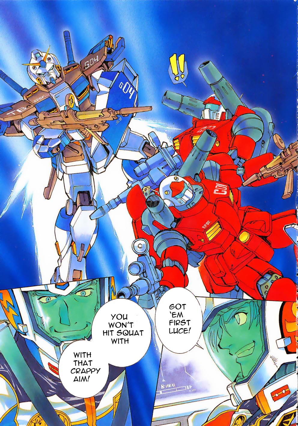 Kidou Senshi Gundam Gaiden - Sora, Senku no Hate ni... Chapter 1.2 page 5 - Chapter 1 v2 : OPERATION 1 - First Battle