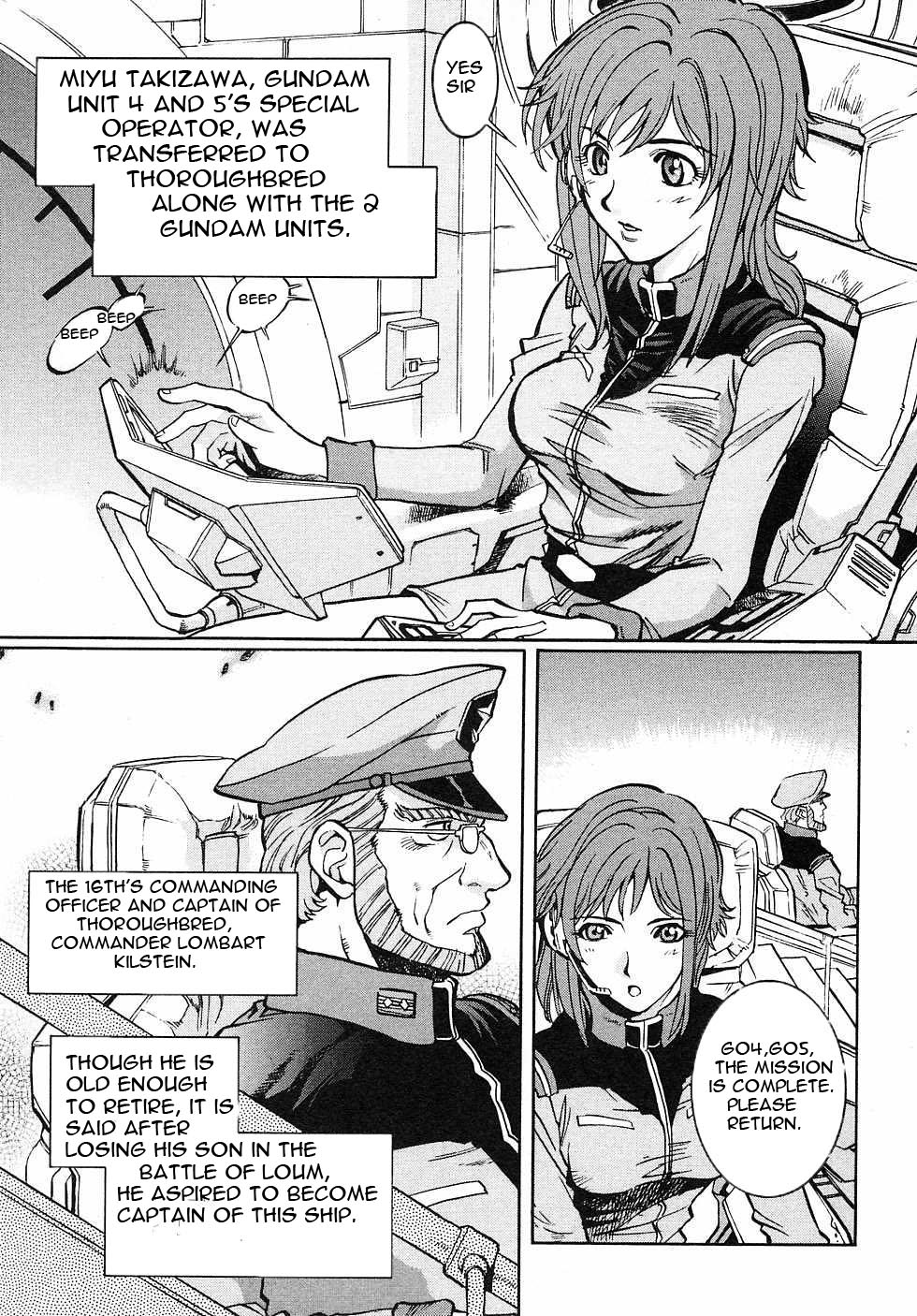 Kidou Senshi Gundam Gaiden - Sora, Senku no Hate ni... Chapter 1.2 page 9 - Chapter 1 v2 : OPERATION 1 - First Battle
