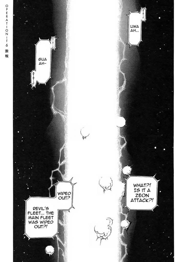 Kidou Senshi Gundam Gaiden - Sora, Senku no Hate ni... Chapter 10 page 1 - Chapter 10: OPERATION 6: if Battle