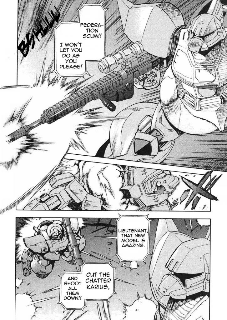 Kidou Senshi Gundam Gaiden - Sora, Senku no Hate ni... Chapter 10 page 12 - Chapter 10: OPERATION 6: if Battle