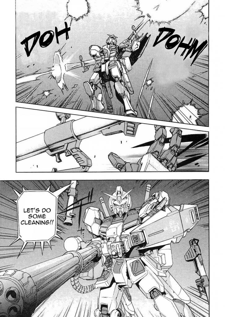 Kidou Senshi Gundam Gaiden - Sora, Senku no Hate ni... Chapter 10 page 21 - Chapter 10: OPERATION 6: if Battle