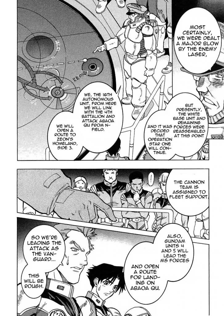 Kidou Senshi Gundam Gaiden - Sora, Senku no Hate ni... Chapter 10 page 6 - Chapter 10: OPERATION 6: if Battle