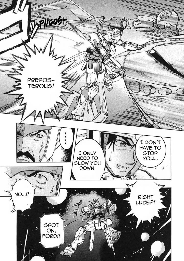 Kidou Senshi Gundam Gaiden - Sora, Senku no Hate ni... Chapter 11 page 18 - Chapter 11: OPERATION 7: if Feedback