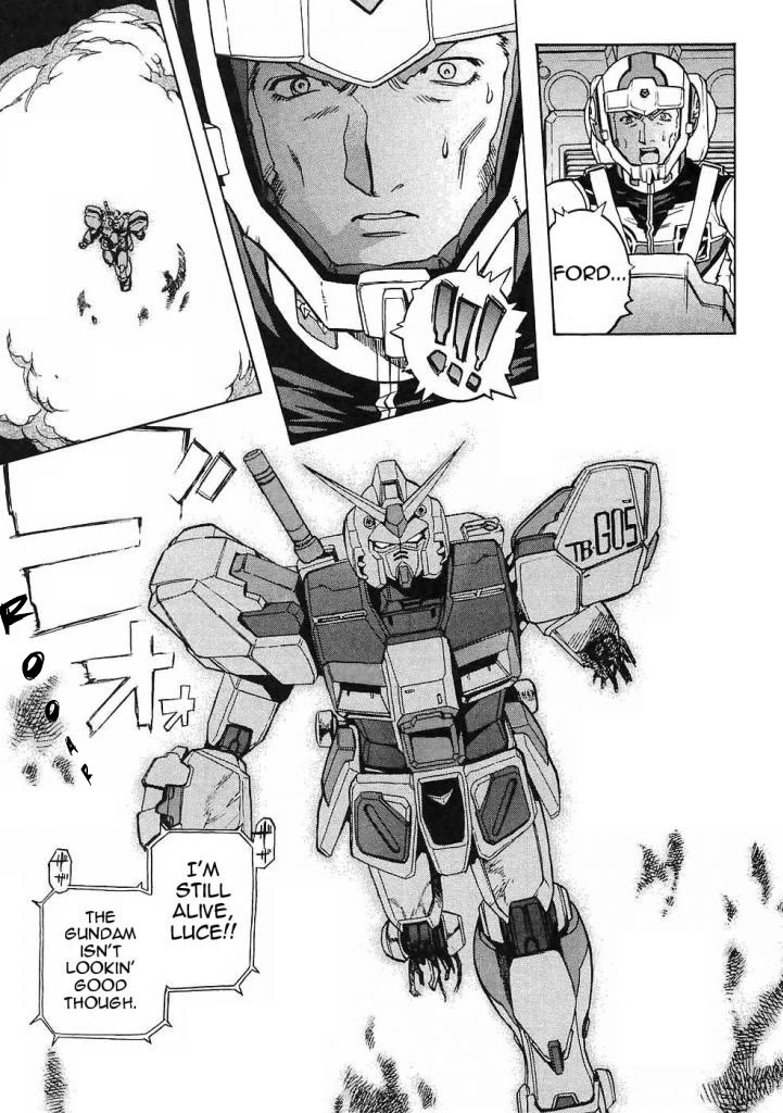 Kidou Senshi Gundam Gaiden - Sora, Senku no Hate ni... Chapter 11 page 24 - Chapter 11: OPERATION 7: if Feedback