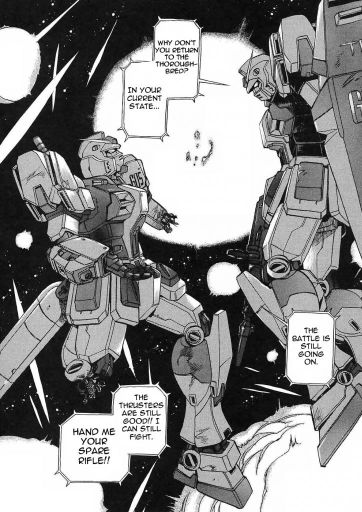 Kidou Senshi Gundam Gaiden - Sora, Senku no Hate ni... Chapter 11 page 25 - Chapter 11: OPERATION 7: if Feedback