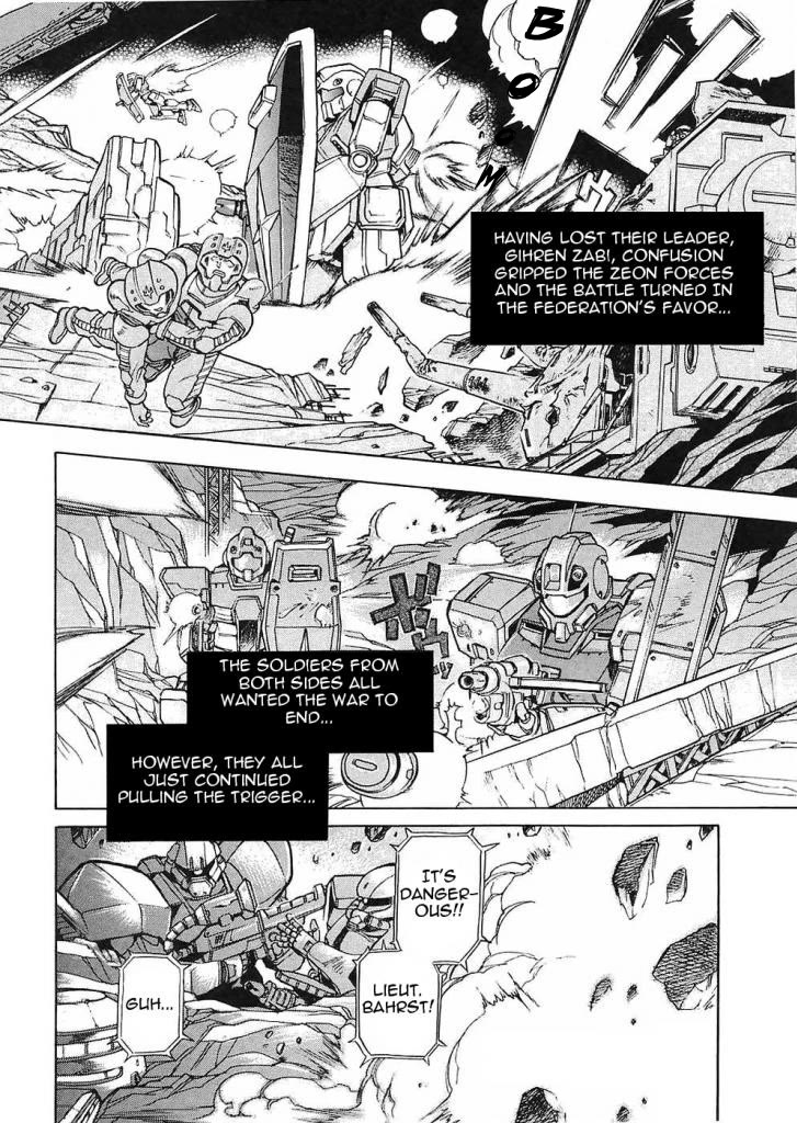 Kidou Senshi Gundam Gaiden - Sora, Senku no Hate ni... Chapter 11 page 29 - Chapter 11: OPERATION 7: if Feedback