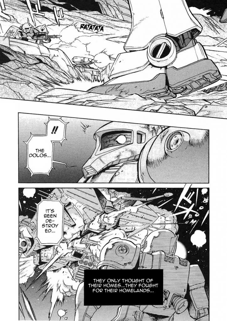 Kidou Senshi Gundam Gaiden - Sora, Senku no Hate ni... Chapter 11 page 30 - Chapter 11: OPERATION 7: if Feedback