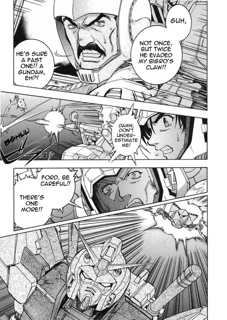 Kidou Senshi Gundam Gaiden - Sora, Senku no Hate ni... Chapter 11 page 6 - Chapter 11: OPERATION 7: if Feedback