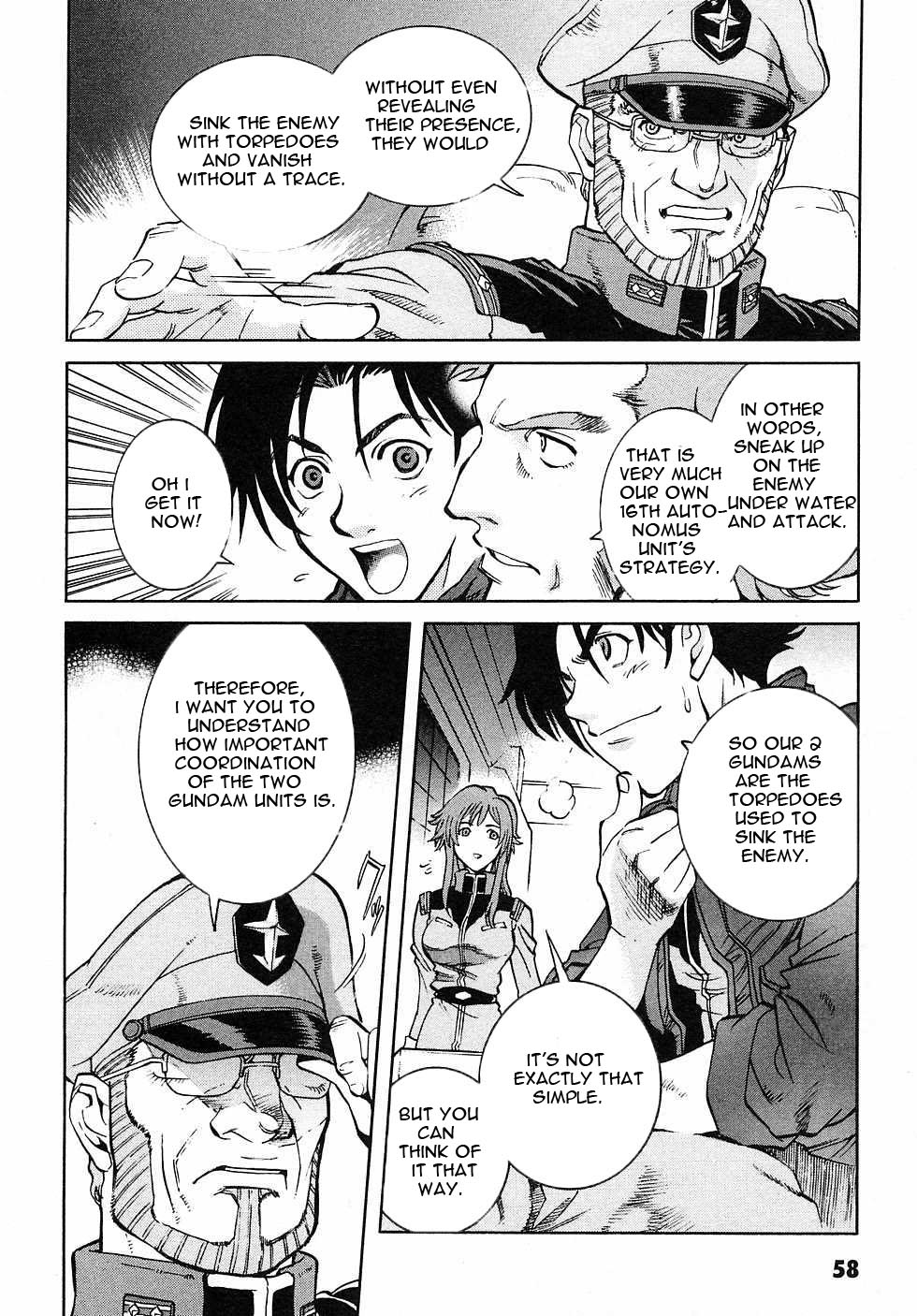 Kidou Senshi Gundam Gaiden - Sora, Senku no Hate ni... Chapter 2.2 page 10 - Chapter 2 v2 : OPERATION 2 - Cooperation