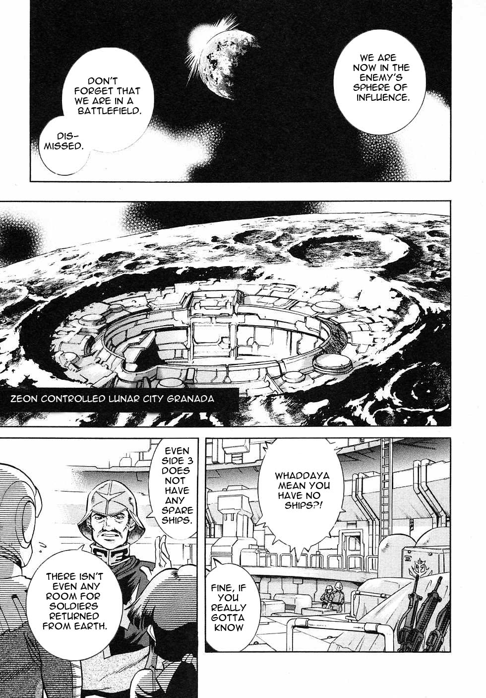 Kidou Senshi Gundam Gaiden - Sora, Senku no Hate ni... Chapter 2.2 page 11 - Chapter 2 v2 : OPERATION 2 - Cooperation