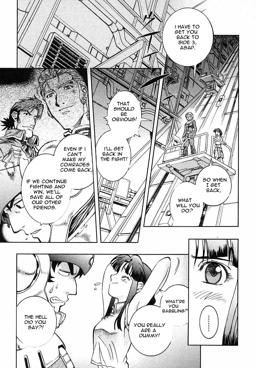 Kidou Senshi Gundam Gaiden - Sora, Senku no Hate ni... Chapter 2.2 page 13 - Chapter 2 v2 : OPERATION 2 - Cooperation