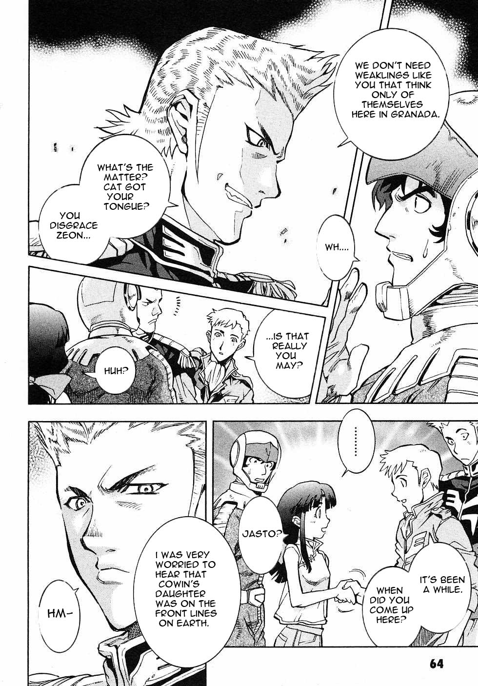 Kidou Senshi Gundam Gaiden - Sora, Senku no Hate ni... Chapter 2.2 page 16 - Chapter 2 v2 : OPERATION 2 - Cooperation